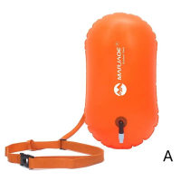 Hot Swim Safe Buoy Tow Floats Inflatable Life Saving Swim Buoy PVC Inflated Air Drying Bag Drift Ba