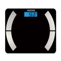 【KINYO】健康管家藍牙體重計/健康秤/家用體脂計-12項健康管理數據APP(DS-6590)