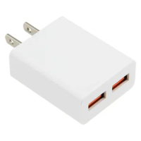 500pcs Portable Dual USB Wall Charger US Plug 5V 2.1A AC Power Adapter for iPhone Samsung S9 Xiaomi mi8 Mobile Phone Chargers
