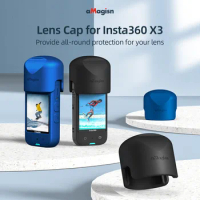 aMagisn For Insta360 X3 Action Camera Silicone Lens cover protector case Insta 360 one X3