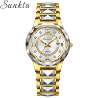 LIGE Women Watch Sunkta Watches Woman Dress Bracelet Wrist Watch Ladies Clocks Top Brand Hour Luxury Waterproof Quartz Watch+Box
