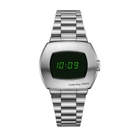 【HAMILTON 漢米爾頓旗艦館】PSR 美國經典系列腕錶40.8X34.7mm(石英 中性 精鋼錶帶 H52414131)