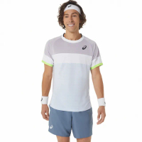 【asics 亞瑟士】短袖上衣 男款 網球 上衣(2041A244-501)