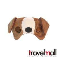 【Travelmall】舒適旅行眼罩(鬥牛犬)