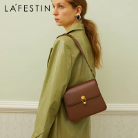 LA FESTIN 2022 New Fashion Handbag Famous Luxury Brand Women Purse Simple Shoulder Messenger High-quality Small Square Bag Tide