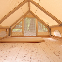 帳篷 戶外充氣帳篷自動免搭建速開棉布屋脊精致營超大加厚津防雨