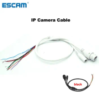 IP camera cable for IP network camera cable replace cable RJ45 camera Cable DC12V for CCTV ip camera replace use