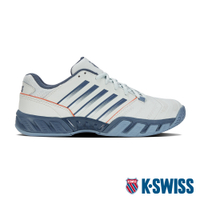 K-SWISS Bigshot Light 4輕量進階網球鞋-男-灰白/藍/橘