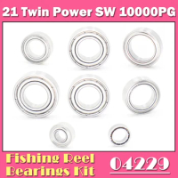 Fishing Reel Stainless Steel Ball Bearings Kit For Shimano 21 Twin Power SW 10000PG 10000HG 04229 04230 Spinning Reels Bearing