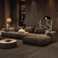 L Shape Adults Living Room Sofa Italian Luxury Nordic Couch Set Living Room Sofa Wood Legs Modern Divani Soggiorno Furnitures