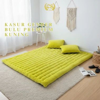 SKY - CS A7 Kasur Gender JUMBO Bulu Rasfur Warna Polos Kasur Lantai Santai Kasur Premium Free 2 Bant