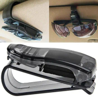 Universal Car Glasses Case Sunglasses Clip Card Holder Bracket For Toyota Chr Accessories 2023 Auto Electronic Accessories