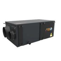 35 Liters Dehumidification Air Dryer With Fresh Air 350m3/h Ventilator 2 in 1 Machine HEPA Filter Dehumidifier