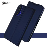 Nova 5t Case ZROTEVE Flip Wallet PU Leather Cover For Huawei Nova 5T Nova5t Shockproof Phone Cases