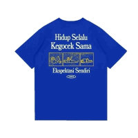 T-shirt Baju Dampak Kegocek | Kaos Atasan Pria Wanita Combed 24s - FREE STICKER
