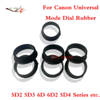 New Series Universal For Canon 5D3 6D 5D2 6D2 5D4Top Cover Mode Dial Button Around Circle Rount Rubber Camera Spare Part