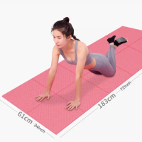 Foldable Yoga Mat For Fitness Workout Travel Exercise Pilates Mat Cushion For Home Gymnastic Sport mats Supplies