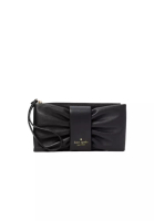 Kate Spade Kate Spade Millie Bow Medium Wristlet In Black KC594