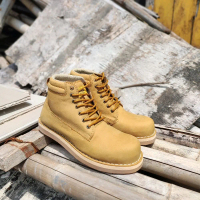 Country Boots - Safety Shoes Stell toe Tan