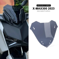 Motorcycle X-MAX 300 2023 Windscreen Windshield For Yamaha XMAX300 XMAX 300 X-MAX 300 Wind Shield Screen Protector Accessories