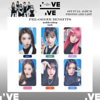Thẻ Ảnh, Ive Mokketshop, Album Đầy Đủ Đầu Tiên Của IVE, Thẻ Ảnh I've IVE, Wonyoung, LIZ, YUJIN, Gaeu