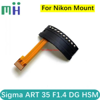 NEW For Sigma ART 35mm F1.4 DG HSM (For Nikon Mount) Lens Contact Point Part Rear Connect Flex Cable Flexible ART35 35 1/4 F/1.4