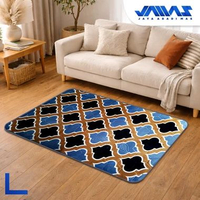Karpet Velvet Melody JAMAS Ukuran 95x140 cm Anti Slip Tebal Halus Motif 2