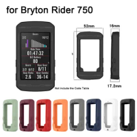 For Bryton Rider 750 Protective Case Bike Computer Silicone Cover Shell Code Table Accessories