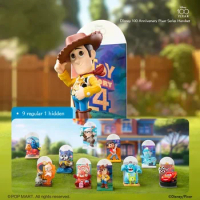 9pcs Herocross Disney 100th Anniversary Pixar Series Handmade Blind Box Toy Story Cute Decoration Christmas Gift For Friends