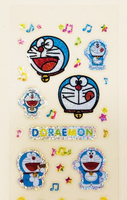 【震撼精品百貨】Doraemon_哆啦A夢~Doraemon貼紙-閃鑽小叮噹