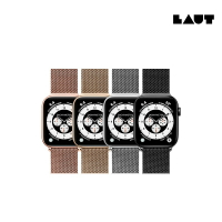【APP13%點數】LAUT 萊德 不鏽鋼 磁吸 米蘭 錶帶 S9 Apple Watch 38 40 41 42 44 45 49 mm