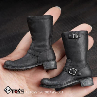 Dolls ASTOYS AS003 1/6 Scale Male Fashion Ankle Boots T800 for 12'' Figure Bodys Model