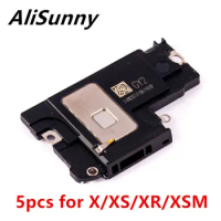 AliSunny 5pcs Loud Speaker Flex Cable for iPhone 11 12 X XR XS Max LoudSpeaker Sound Ringer Buzzer inner Ringtone Parts