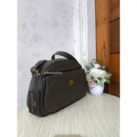 Tas Kulit Papillon K3416 32x21 Cm Abu TUa