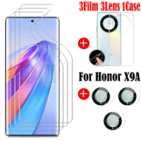 Safety Hydrogel Film Screen Protector For Honor X9A Soft Case For Honor X9A Camera Film For Honor X9A Case Not Glass
