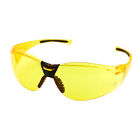 【Z-POLS】帥氣有型質感夜用黃頂級運動防風太陽眼鏡(抗紫外線 增亮視野清晰 防風超好用!)