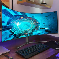 TITAN ARMY 34 inch fish screen 3440*1440 144Hz WQHD wide color gamut HDR400 1500R curved rotary lifting computer monitor C34CHR