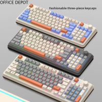 OFFICE DEPOT Phổ quát Cảm giác cơ học Bàn phím có dây với đèn RGB Âm lượng điều chỉnh Thiết kế màu s