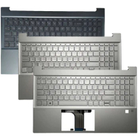 New US/Latin Keyboard For HP Pavilion 15-EH 15-EG 15Z-EH TPN-Q245 Q246 With Palmrest Upper Cover Case