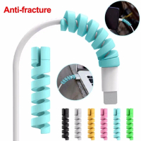 Hot Selling⚡️Ready Stock Silicone Cable Charger Earphone Handsfree Protector Wire Data Spiral Protec