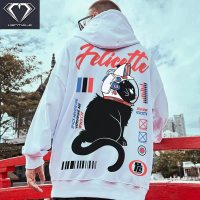 KENTMILE Hoodie Jumper Cat Astro Jaket Sweater Distro Bahan Fleece Premium
