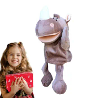 Hand Puppets For Kids Kid's Comfort Toy Puppets Dolls Role Play Animal Plush Interactive Toys For Easter Valentine's Day Birthda