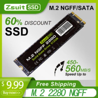Z-suite Hot SSD M2 NGFF 2280 SATA3 M2 SSD 512GB 1TB Hard Disk SSD Computer Internal Hard Disk For Desktops Laptop SSD Hdd Drives