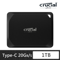 【Crucial 美光】X10 Pro 1TB Type-C USB 3.2 Gen 2x2 外接式ssd固態硬碟 (CT1000X10PROSSD9)