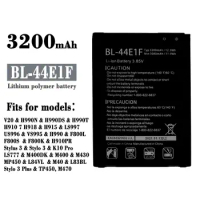 For LG High Quality V20 Battery BL-44E1F Stylus 3 Stylo3 K10 Pro Replacement H915 H910 H990N US996 F800L Mobile Phone Bateria