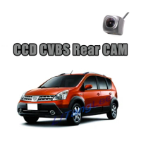 Car Rear View Camera CCD CVBS 720P For NISSAN Latio Hatchback Livina Geniss ​Reverse Night Vision WaterPoof Parking Backup CAM