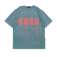 Sura Positiva - Tshirt (Fwall) Steel Blue