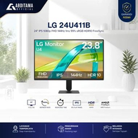 LG 24U411B 24 inch IPS 1080p FHD 144Hz 1ms 99% sRGB HDR10 FreeSync VGA x1 HDMI x1 Borderless Design 