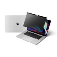 【頑皮鬼】MacBook Pro 14吋 防窺保護貼/防窺片(台灣製造｜防窺+抗藍光｜Mac專屬磁吸式)