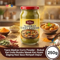 Taara Madras Curry Powder 250g - Bubuk Kari India Bumbu Masak Kari Ayam Daging Nasi Saus Rempah Dapu